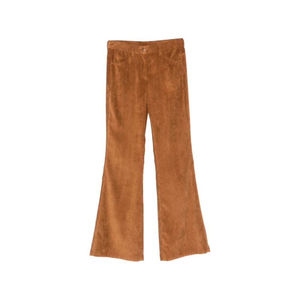 Moncler Brown Trousers - Flared Trousers Women